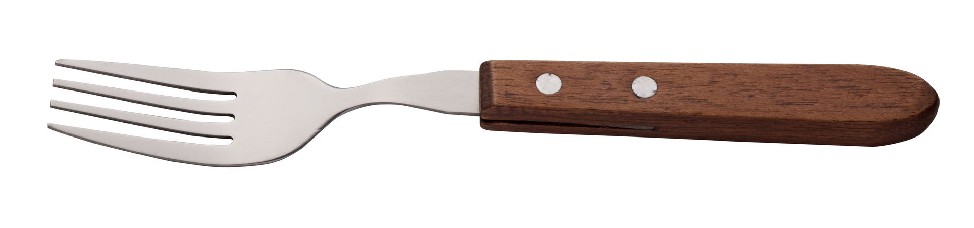 Wooden Handle Steak Fork - F10603-000000-B01012 (Pack of 12)